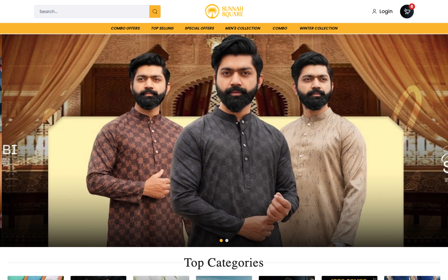Sunnah Square — E-Commerce Storefront